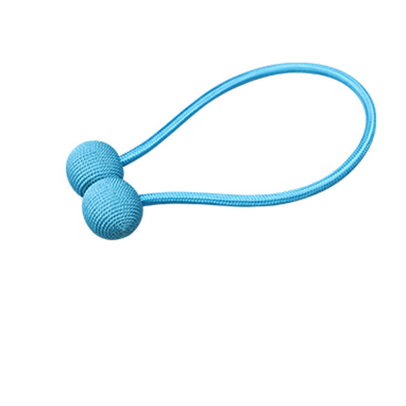 Magnetic Curtain Tiebacks – Aqua