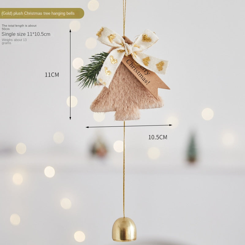 Plush Christmas Bell Decorations – Camel