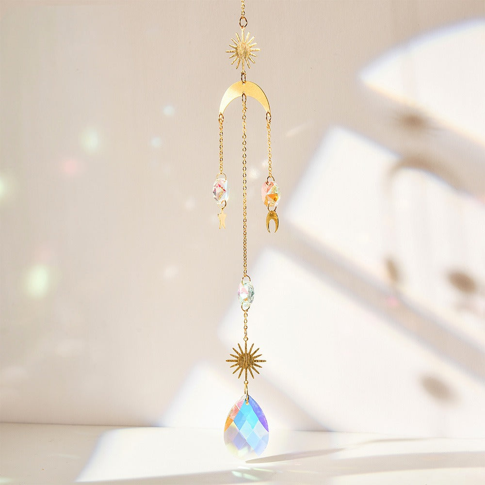 Crystal Suncatcher – Hanging Rainbow Maker
