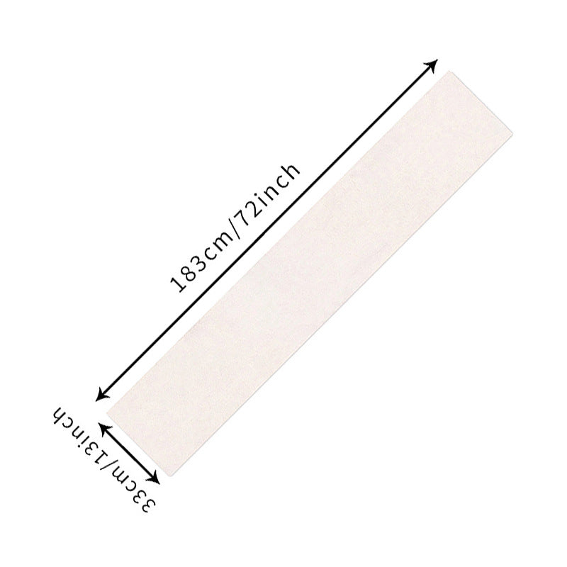 Pinecone Christmas Table Runner – White (33 x 183 cm)