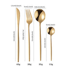 Portugal-Style 24-Piece Cutlery Set – Gift Boxed