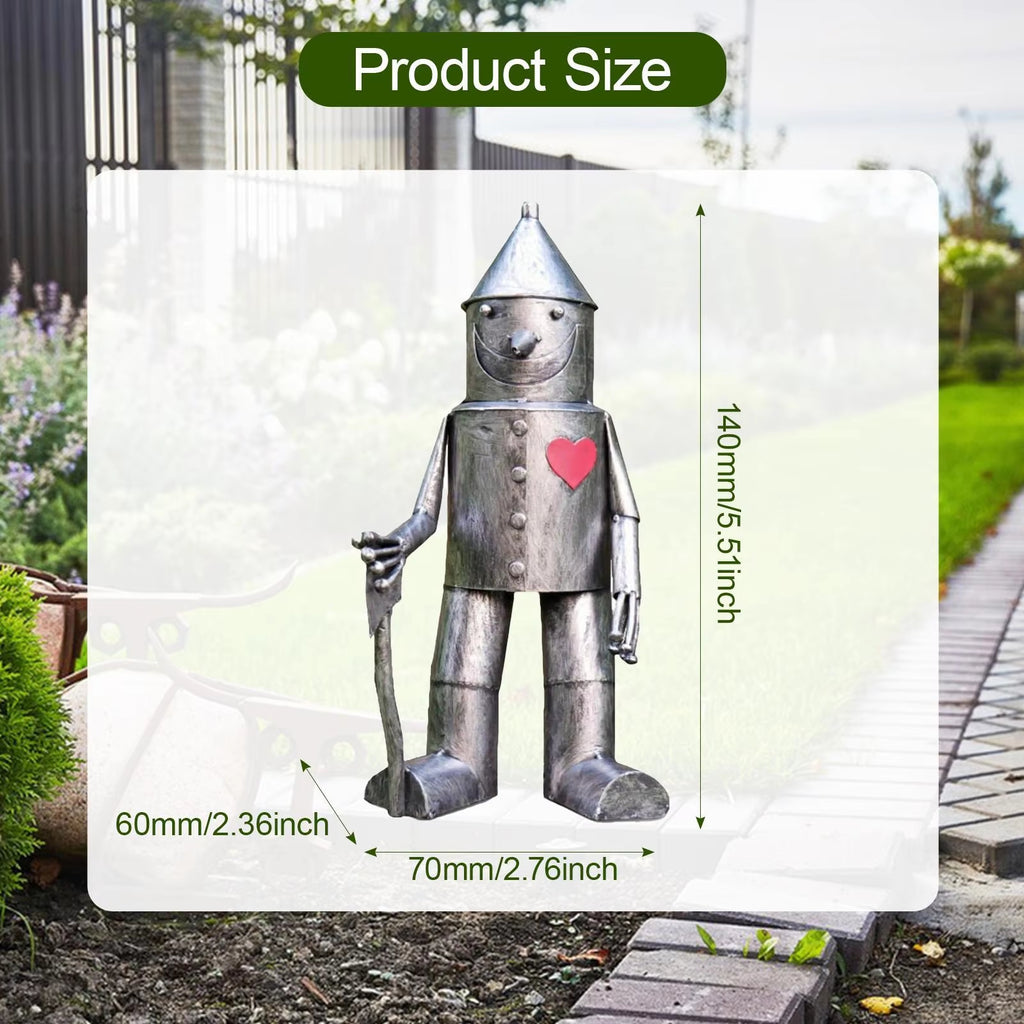 Tin Man Garden Statue – image 6