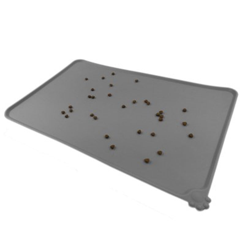 Waterproof Silicone Pet Feeding Mat – Non-Slip Food & Water Bowl Mat