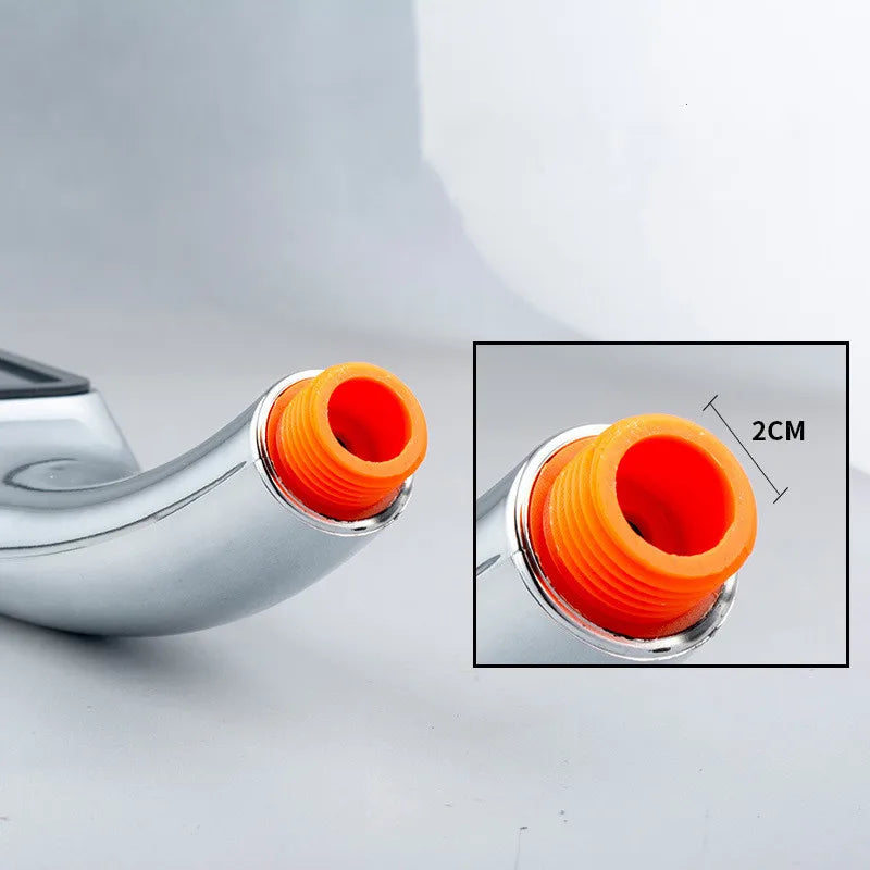 300-hole high-pressure handheld shower head standard 2 cm hose connector