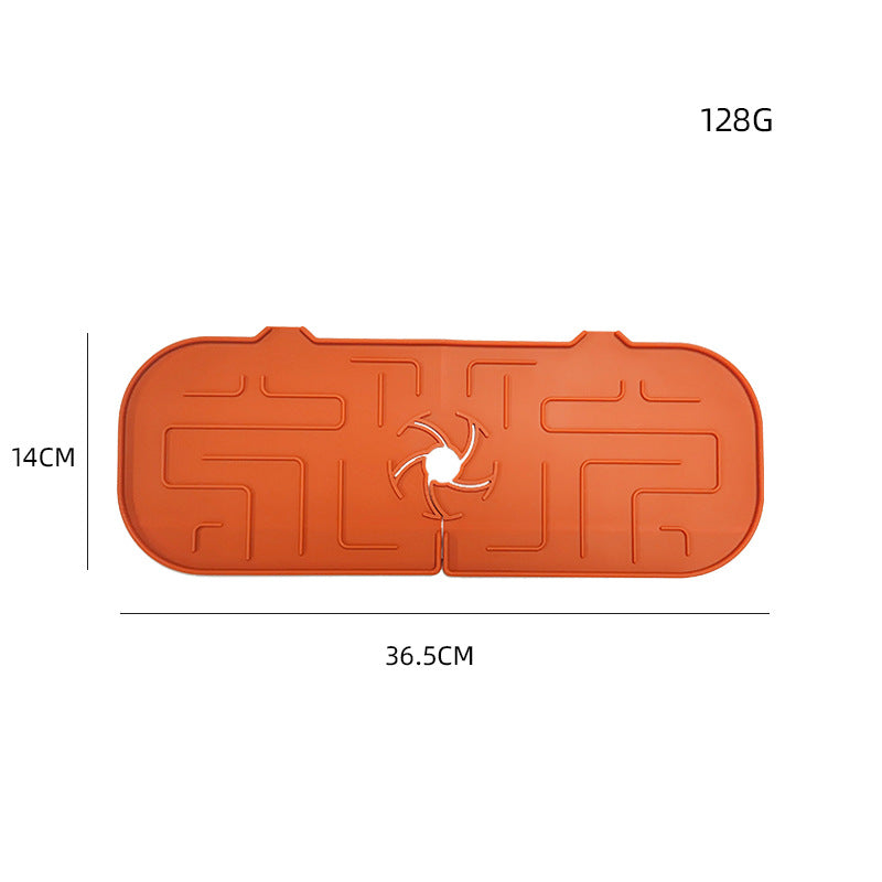 Silicone Tap Splash Mat – Sink Drip Catcher – image 8