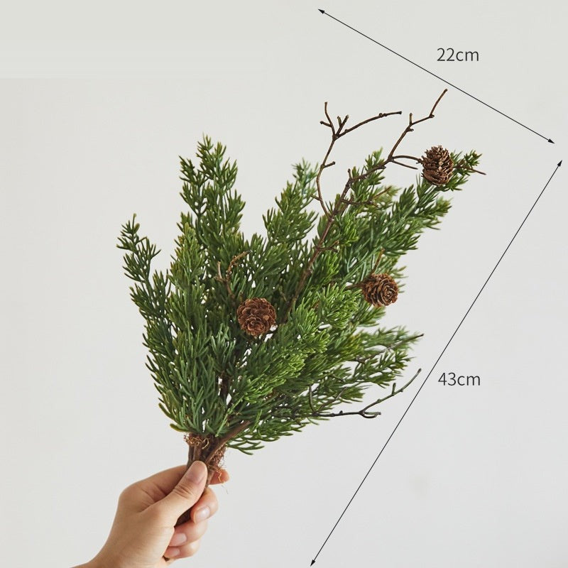 Artificial Christmas Pine & Berry Branches – Cypress & Twig – 40cm