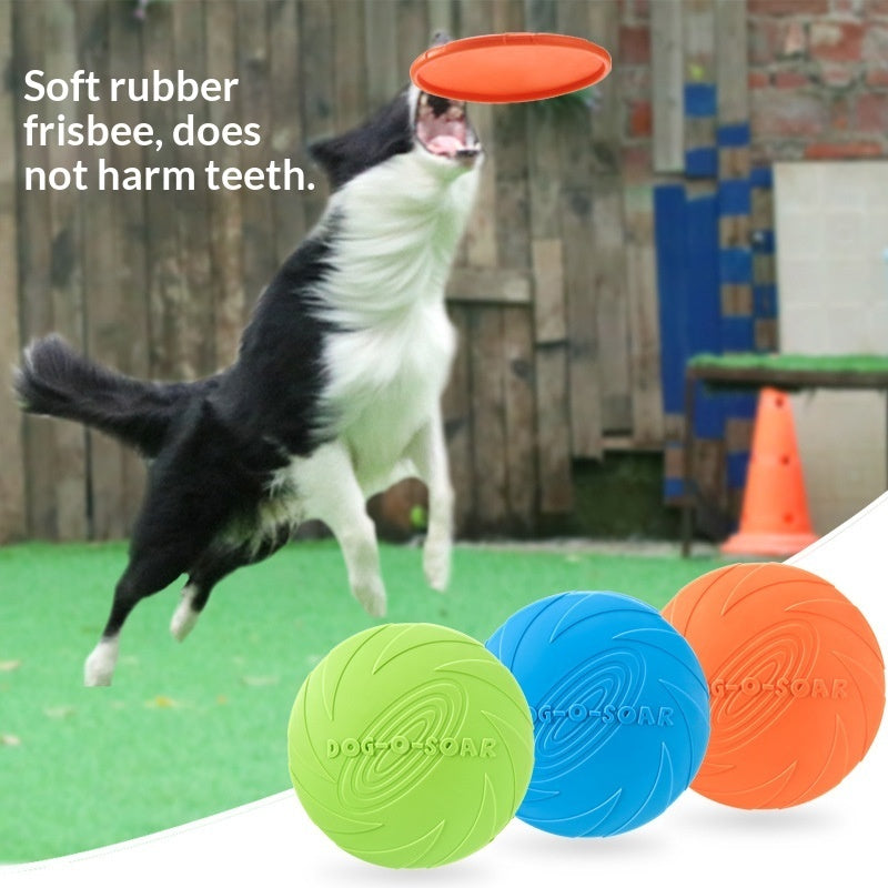 Bite-Resistant Dog Flying Disc