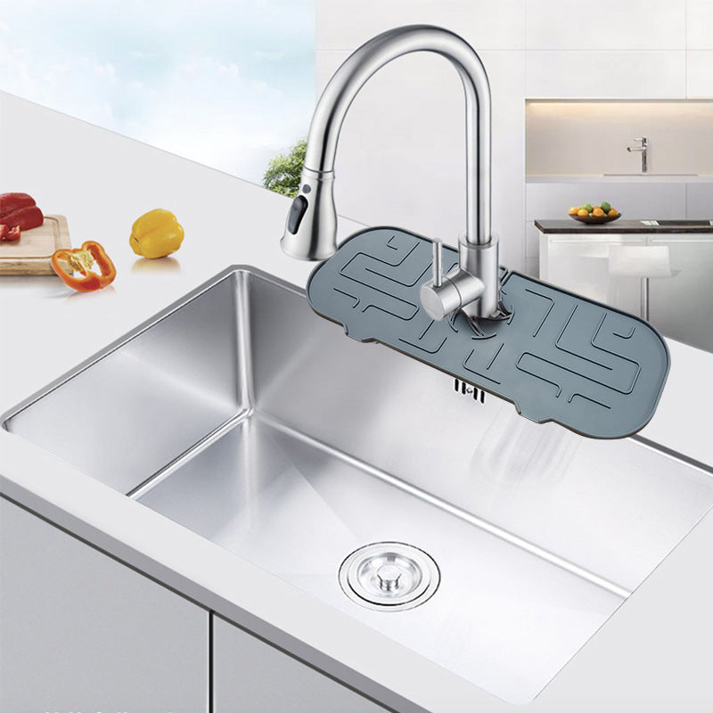 Silicone Tap Splash Mat – Sink Drip Catcher – image 2