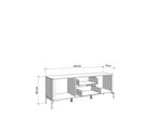 Dariqon Cashmere & Oak TV Unit – 154cm