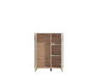 Dariqon Cashmere & Oak Low Display Cabinet