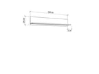 Dariqon Cashmere Floating Wall Shelf – 137.5cm