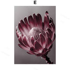 Pink Peony Canvas Print – Unframed Wall Art – image 6