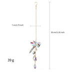 Crystal Butterfly Suncatcher – Hanging Rainbow Maker – image 4