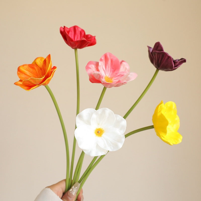 Artificial Poppy Stems – Bunch of 15 – image 5