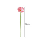 Artificial Poppy Stems – Bunch of 15 – image 2