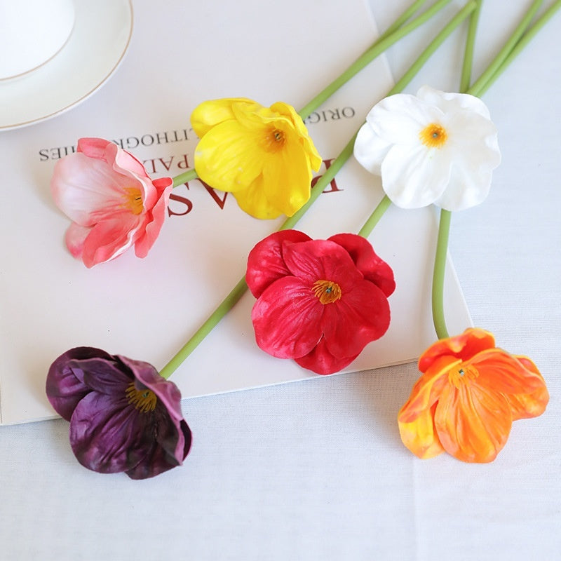 Artificial Poppy Stems – Bunch of 15 – image 3