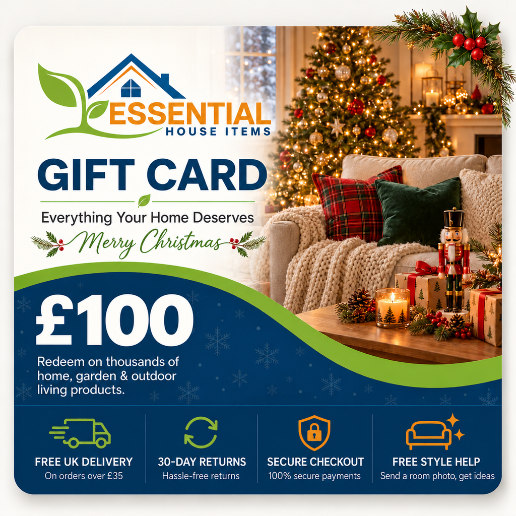Essential House Items £100 Christmas gift card