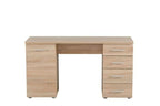 Libro Sonoma Oak Effect Desk with 4 Drawers