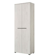 Lucerne light oak effect narrow two-door wardrobe