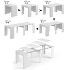 Luiz Concrete Grey Extending Dining Table – 5 Positions