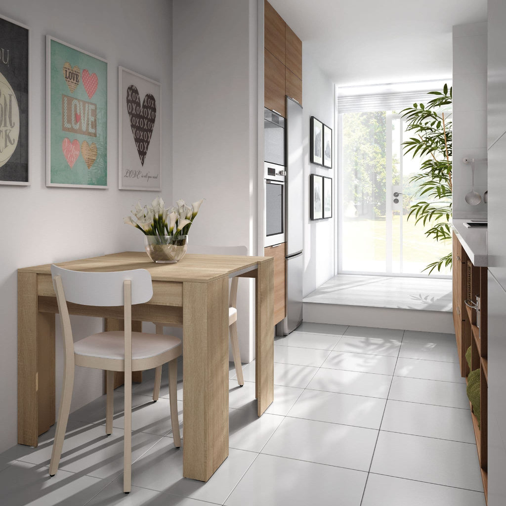 Luiz Oak Effect Extending Dining Table – 5 Positions