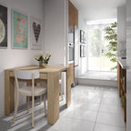 Luiz Oak Effect Extending Dining Table – 5 Positions