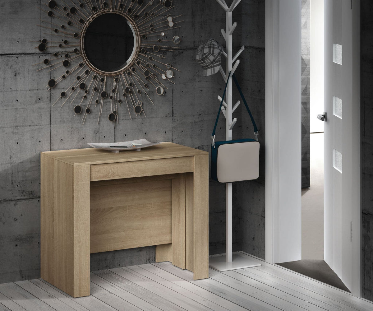 Luiz Oak Effect Extending Dining Table – 5 Positions