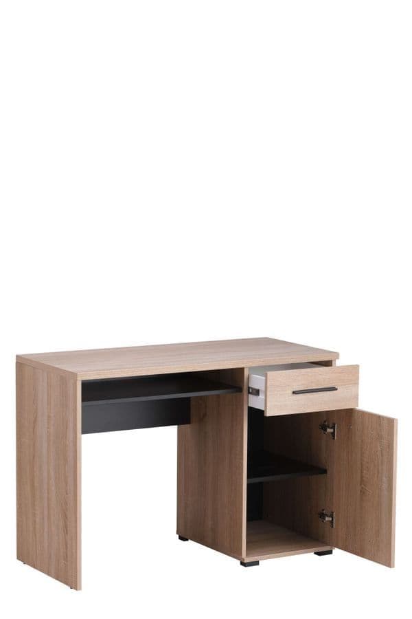 Telmo Sonoma Oak & Black Desk