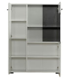 Terrento White Gloss Short Display Cabinet