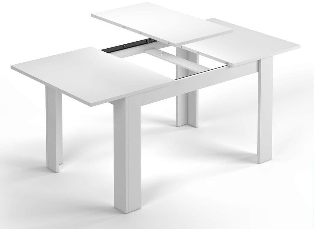 Tevez White Extending Dining Table – 140 to 190cm