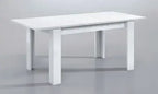 Tevez White Extending Dining Table – 140 to 190cm