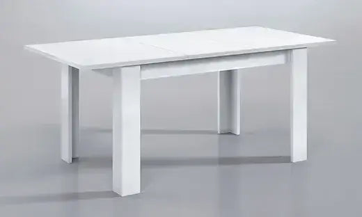 Tevez White Extending Dining Table – 140 to 190cm