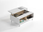 Toris Oak & White Lift-Up Coffee Table